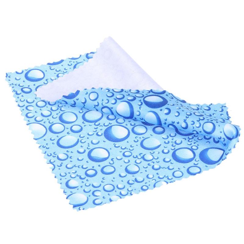 Microfiber Cleaning Cloth [Amazing Value 10 pieces with Water Drop design]