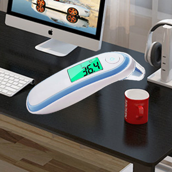 LCD Infrared Digital Non-contact Laser Body Thermometer  Ear and Forehead