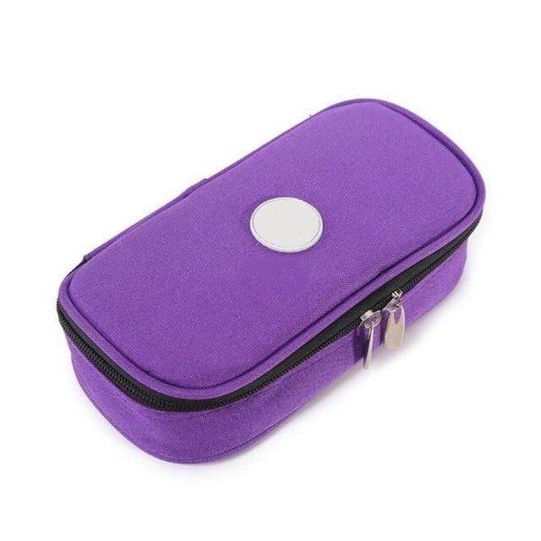 Portable Insulin Ice Cooler Bag, EVA Insulin Travel Bag