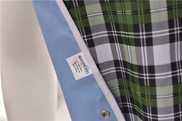 Checkerboard Dining Aprons Eliminates Stains Keeps Clothing Clear of Food Droppings