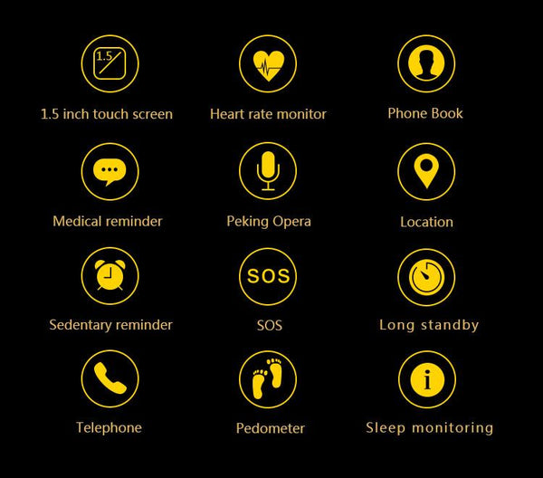 Elderly Monitoring Smart Watch
