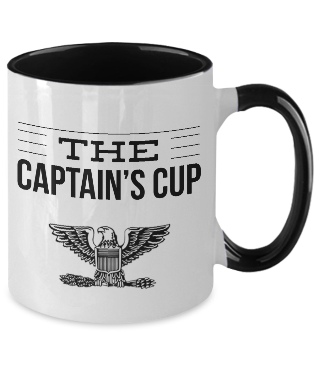 The captains’s mug two tone