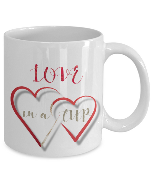 Two Heart Love Mug