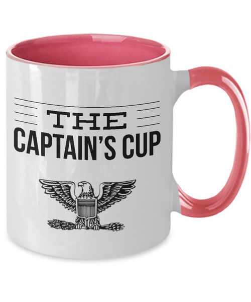 The captains’s mug two tone