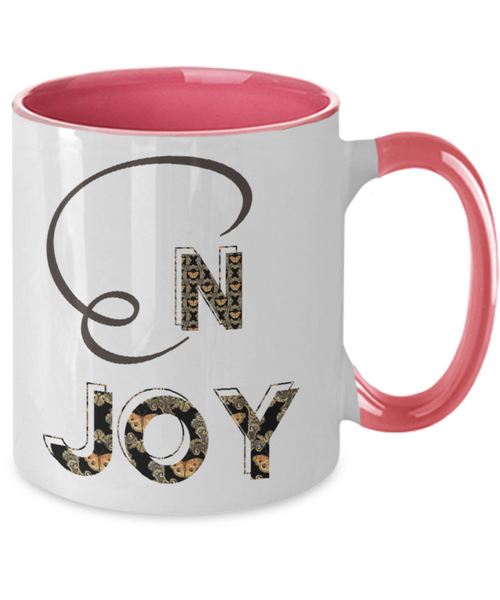 Enjoy two tone mug