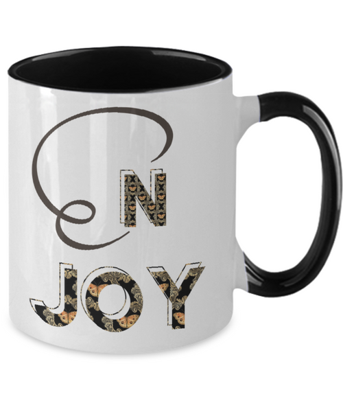 Enjoy two tone mug