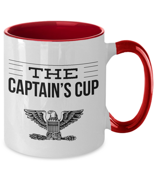 The captains’s mug two tone