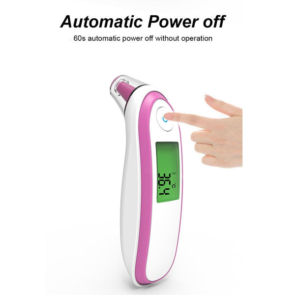 LCD Infrared Digital Non-contact Laser Body Thermometer  Ear and Forehead