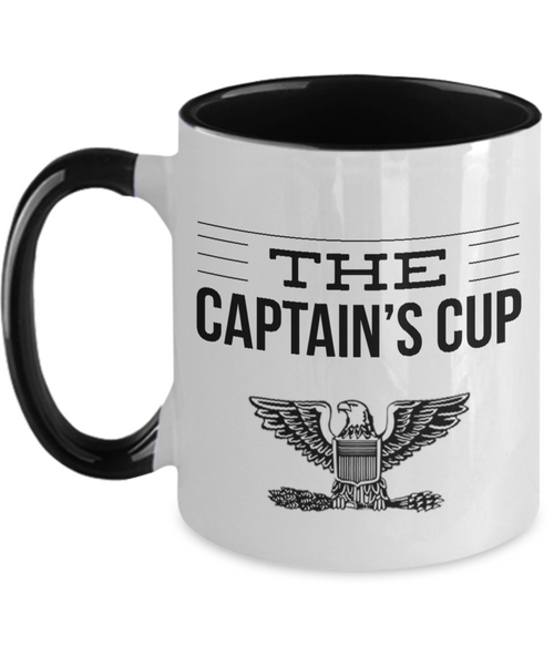 The captains’s mug two tone