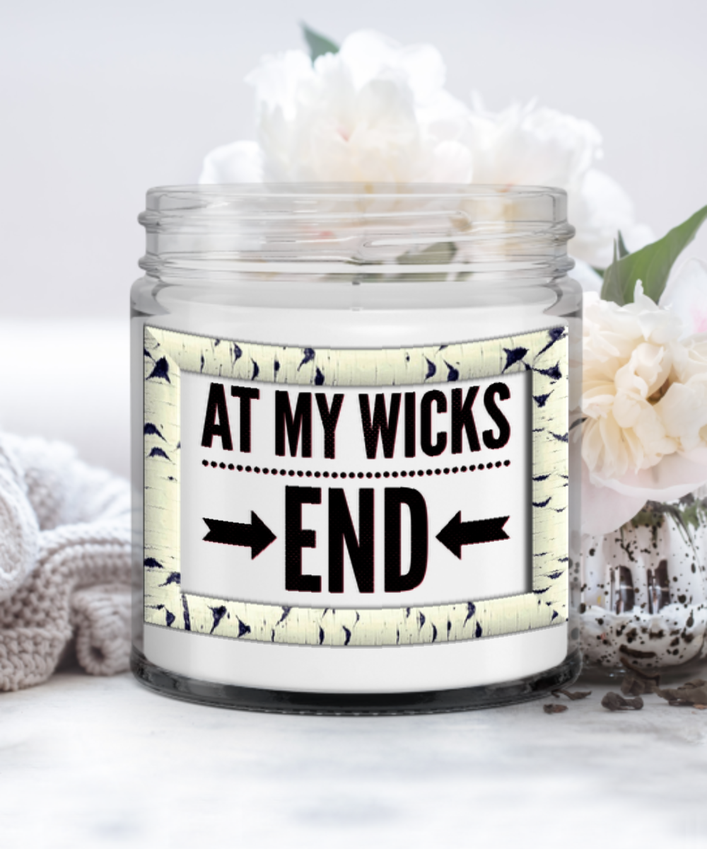 Wicks End funny candle, New mom candle