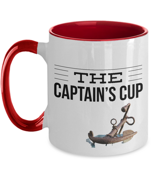 The Captain mug two tone