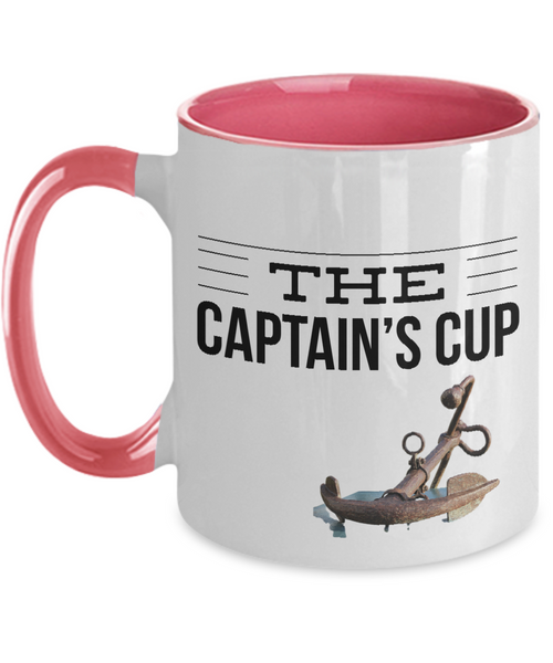 The Captain mug two tone