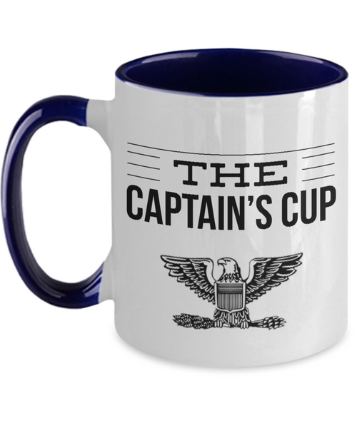 The captains’s mug two tone