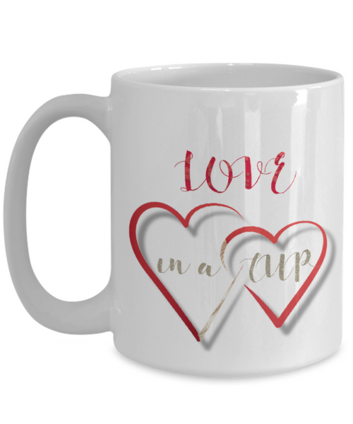 Two Heart Love Mug