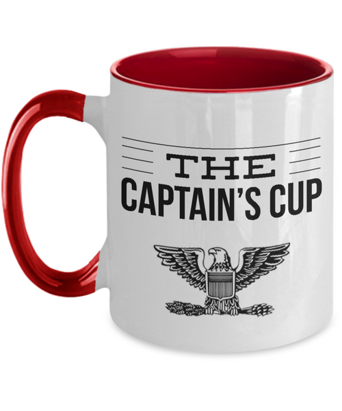 The captains’s mug two tone