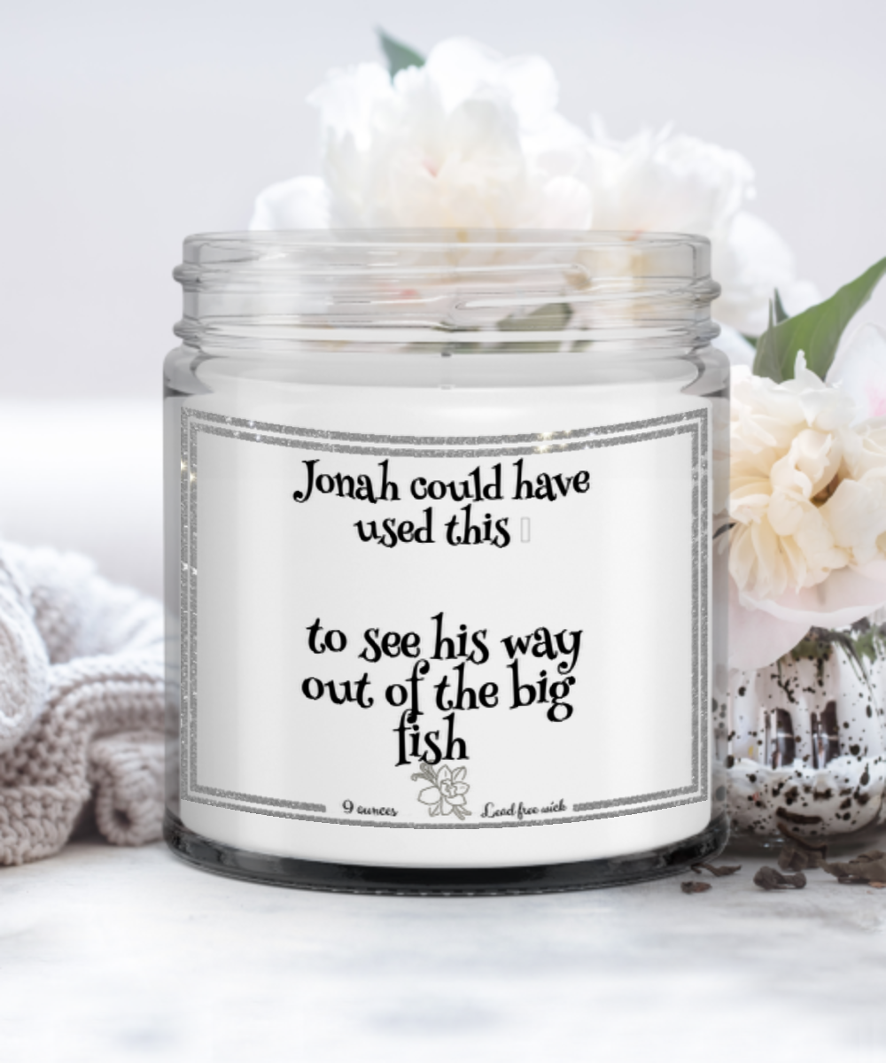 Jonah and the Whale candle, Jonah and the Big Fish candle