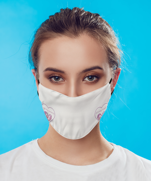 In loving memory face covering