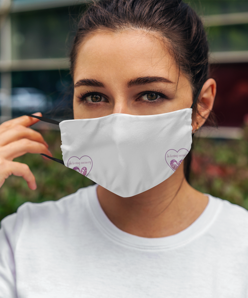 In loving memory face covering