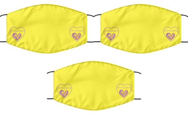 In loving memory face covering