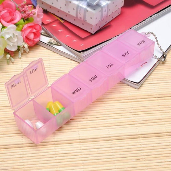 Personal 7 Days Weekly Pill Box Assistant