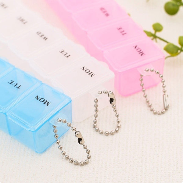 Personal 7 Days Weekly Pill Box Assistant