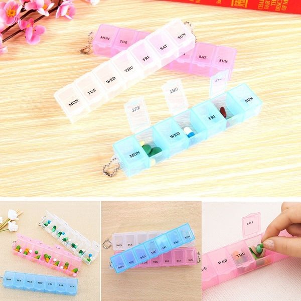 Personal 7 Days Weekly Pill Box Assistant